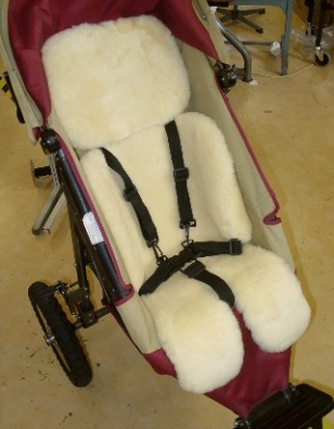 Baby Pushchair Sheepskin
