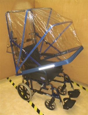 Wheelchair/Powerchair Rain Canopy Small Deluxe